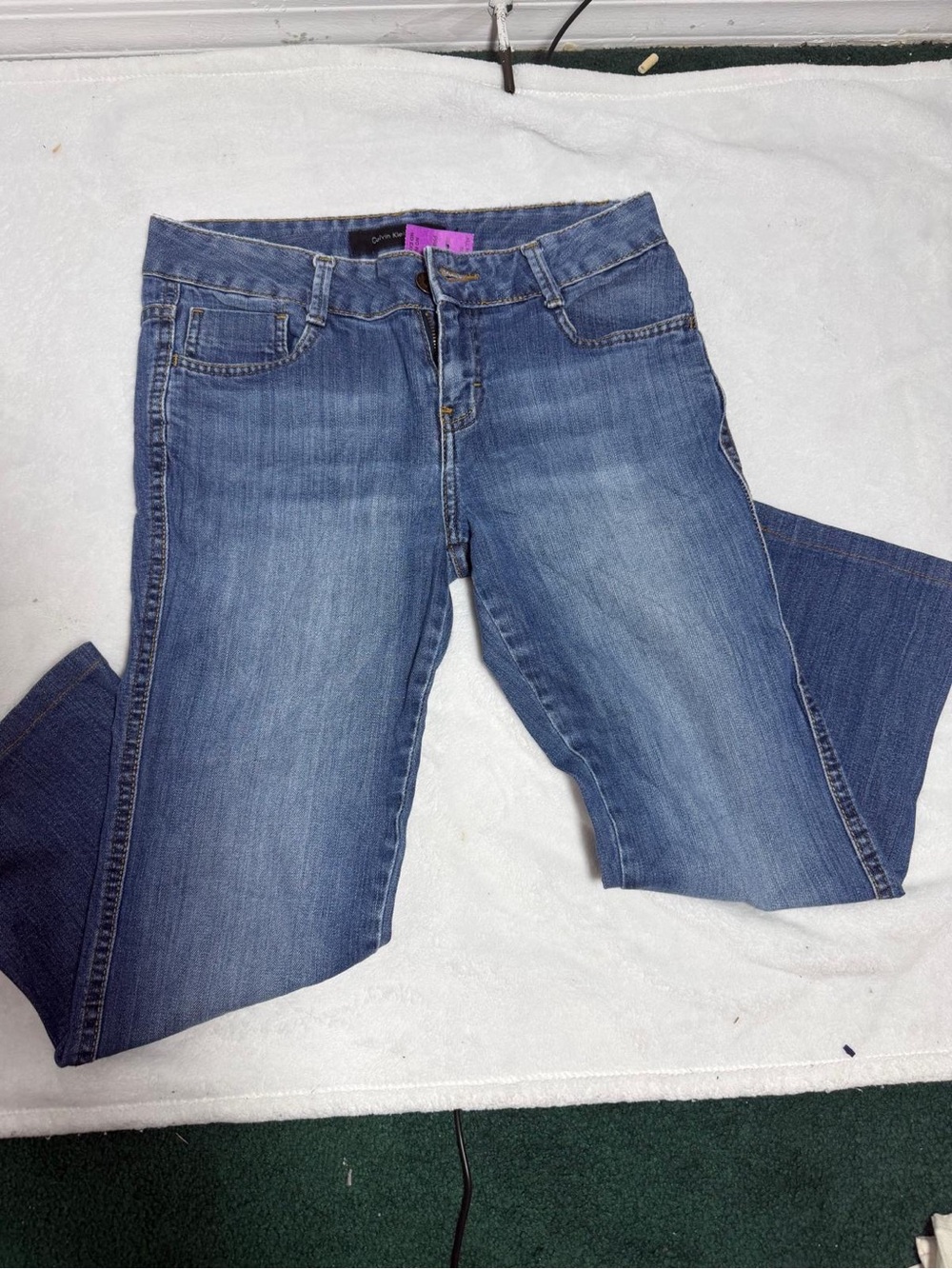 Calvin Klein Medium Blue Bootcut Jeans